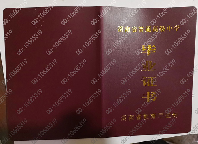湖南省邵阳市第六中学2020年高中毕业证样本  第2张